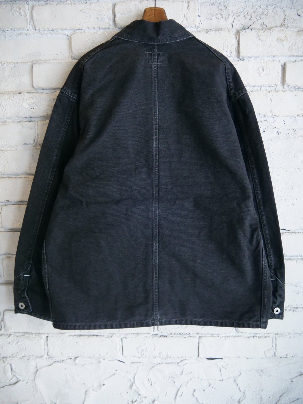 ジャケット・アウター ooo POST OʼALLS NT POST 46 : nep twill black ポスト