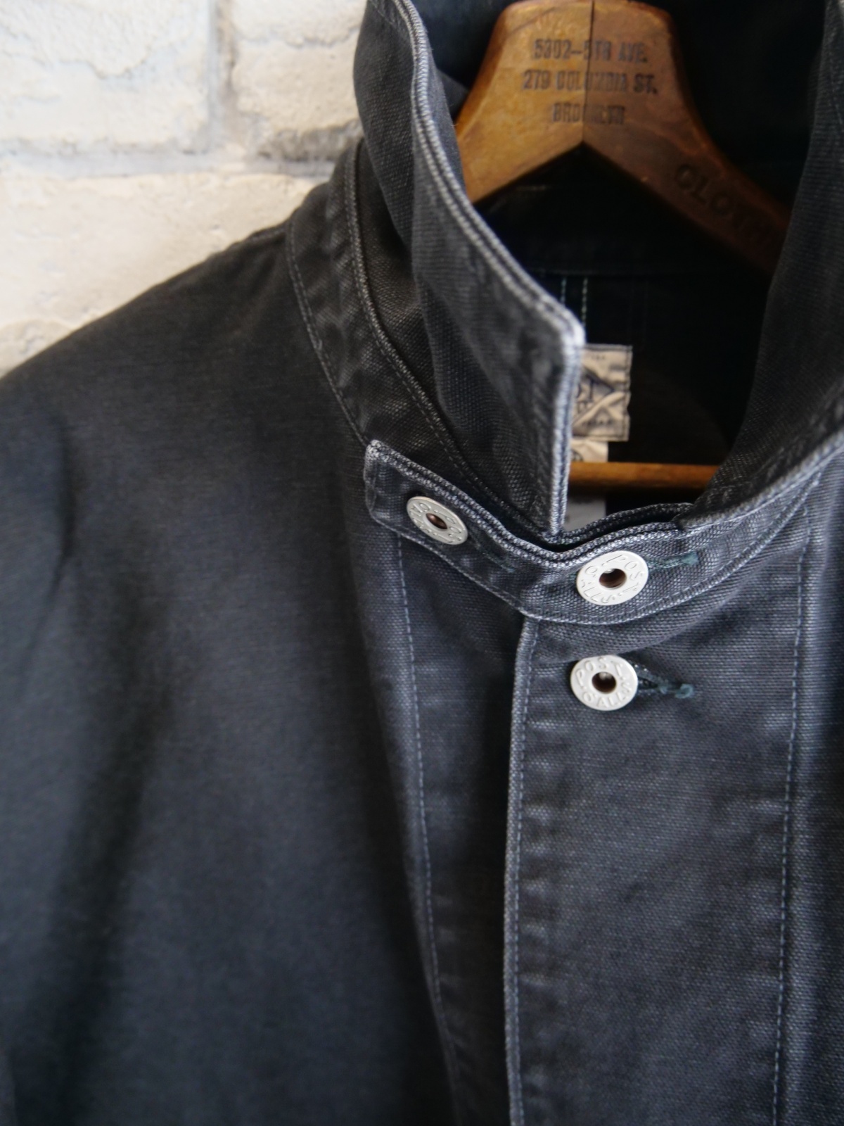 ジャケット・アウター ooo POST OʼALLS NT POST 46 : nep twill black ポスト