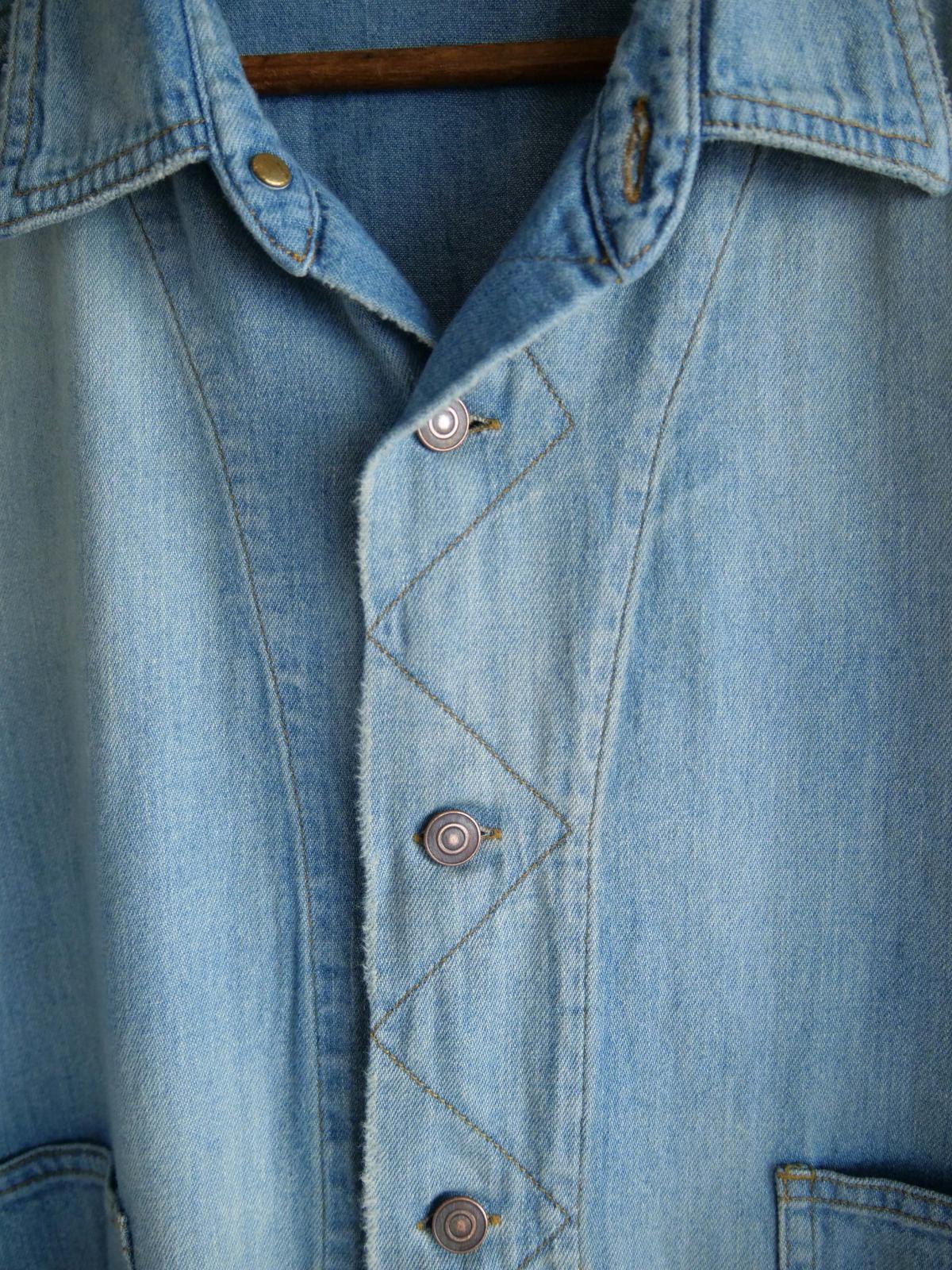 maatee&sons デニムシャツカバーオール MAATEE&SONS DENIM SHIRTS COVERALL マーティーアンドサンズ