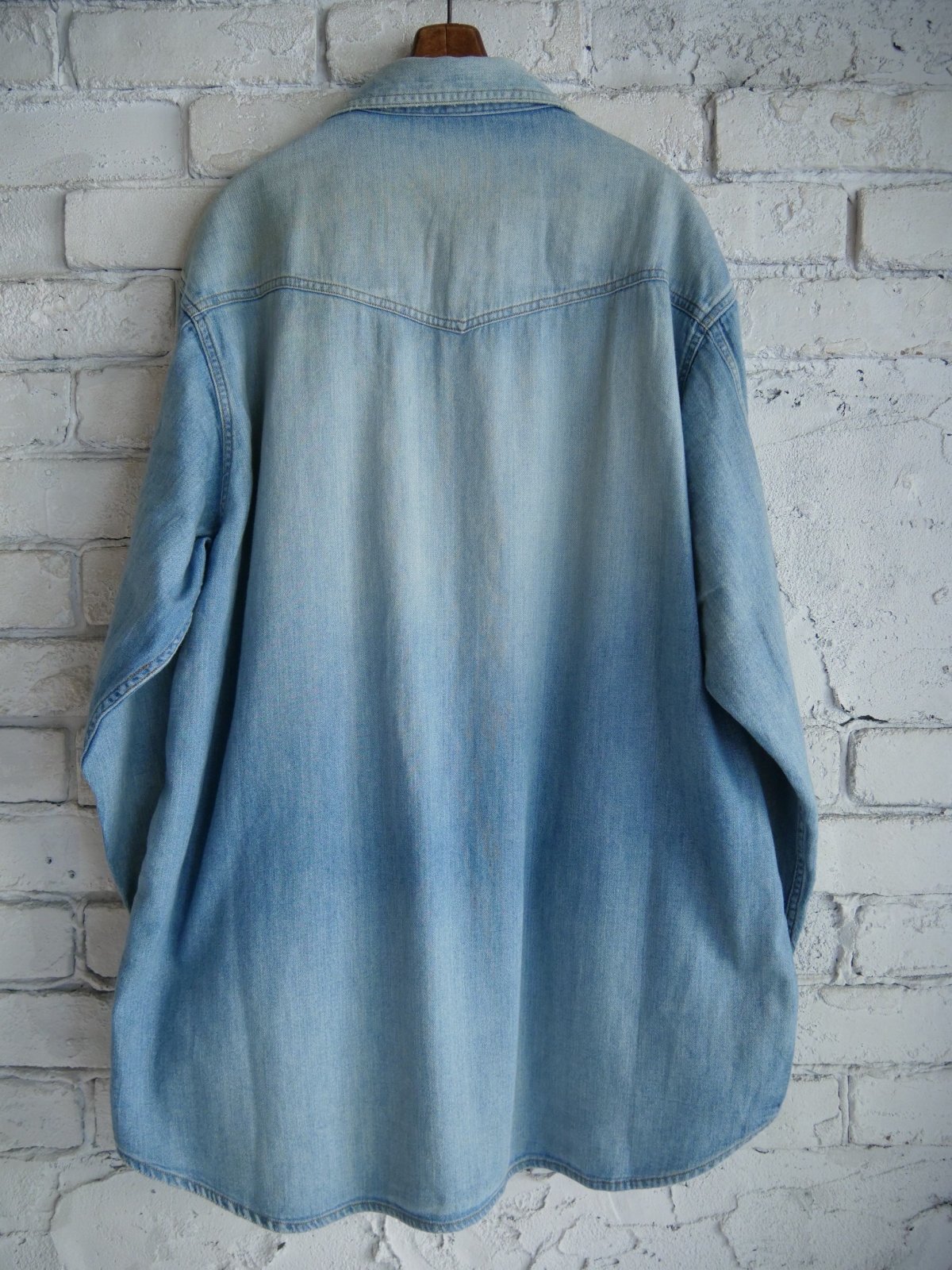maatee&sons デニムシャツカバーオール MAATEE&SONS DENIM SHIRTS COVERALL マーティーアンドサンズ