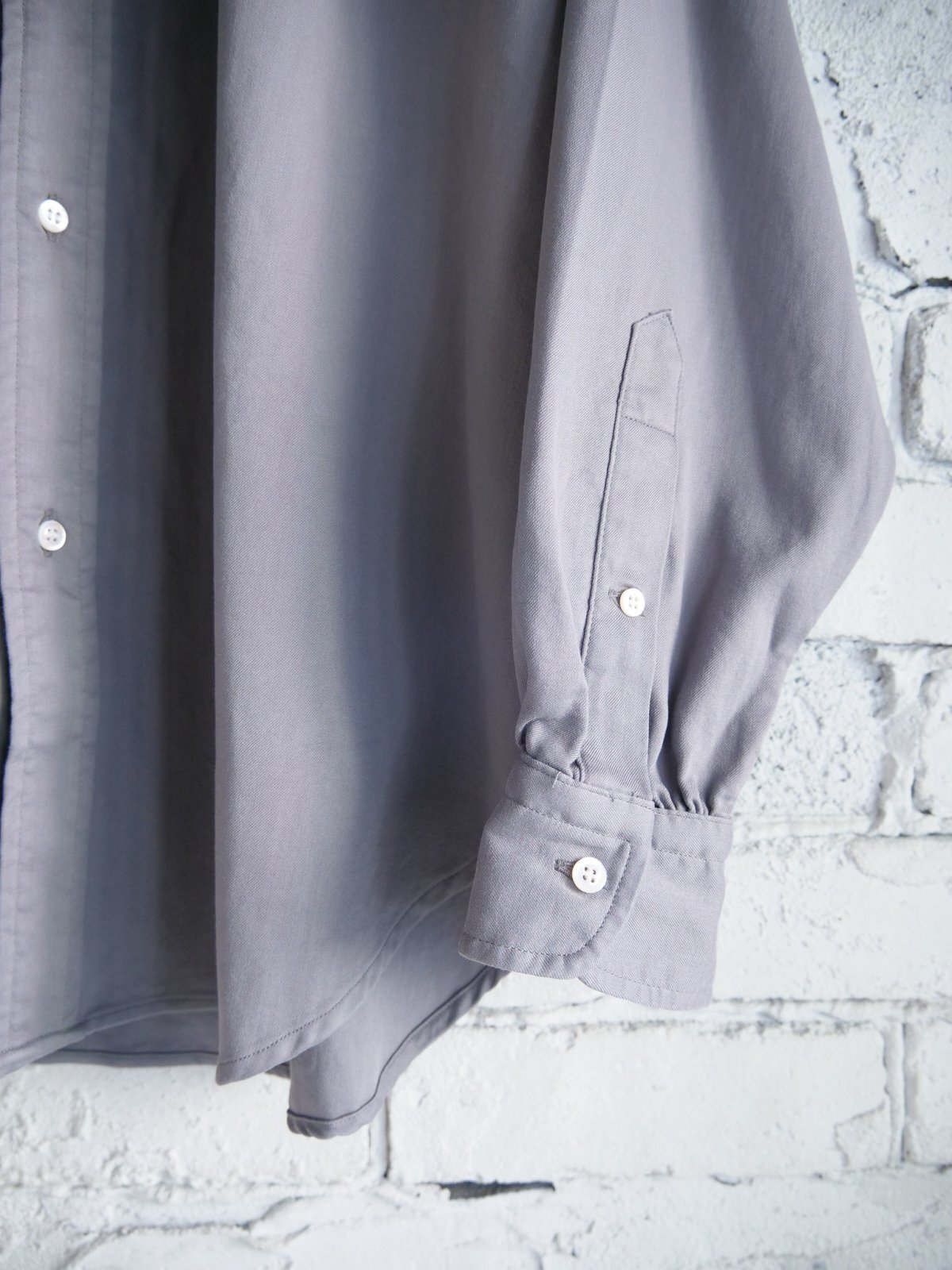 A.PRESSEDoubleWeaveTwillレギュラーカラー シャツ A.PRESSEDoubleWeaveTwillレギュラーカラー シャツ