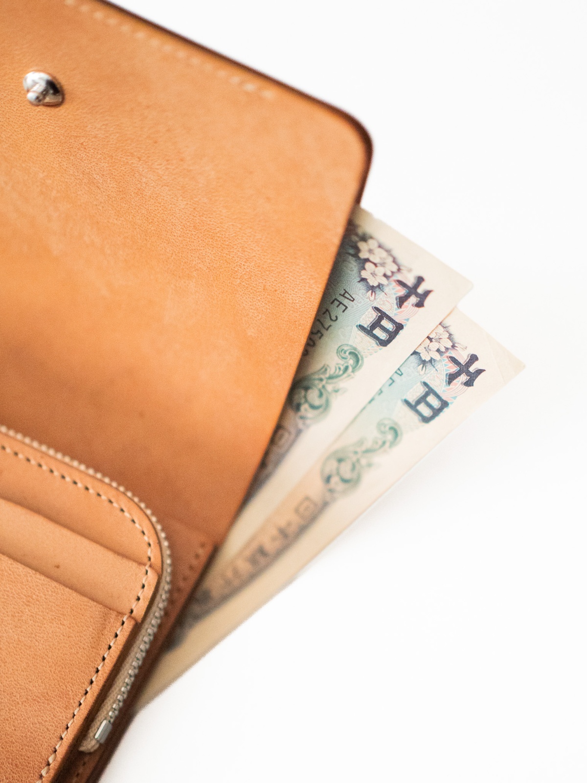 forme Short wallet Natural horse butt フォルメ ショート