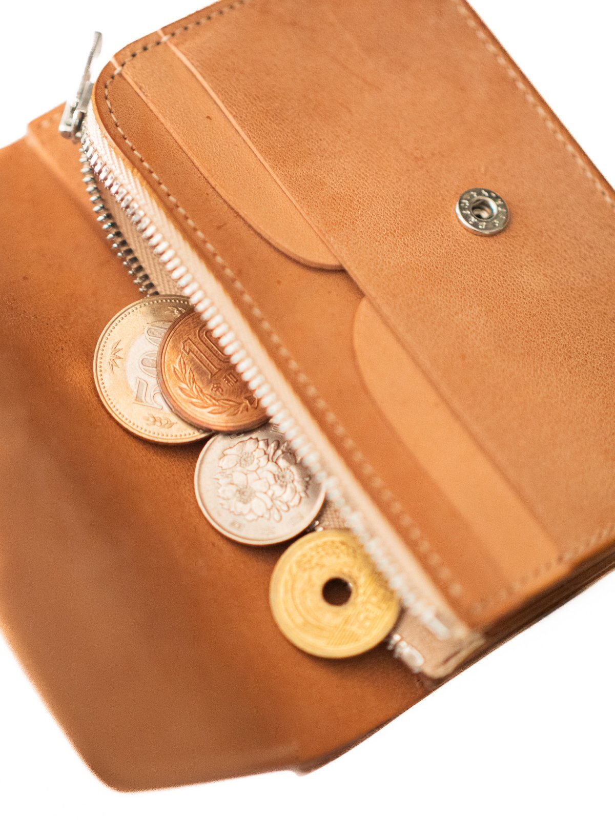 forme Short wallet Natural horse butt フォルメ ショート